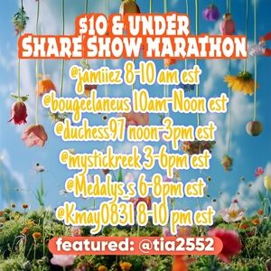 MYSTICKREEK IS LIVE $10 & Under Share Show Marathon!